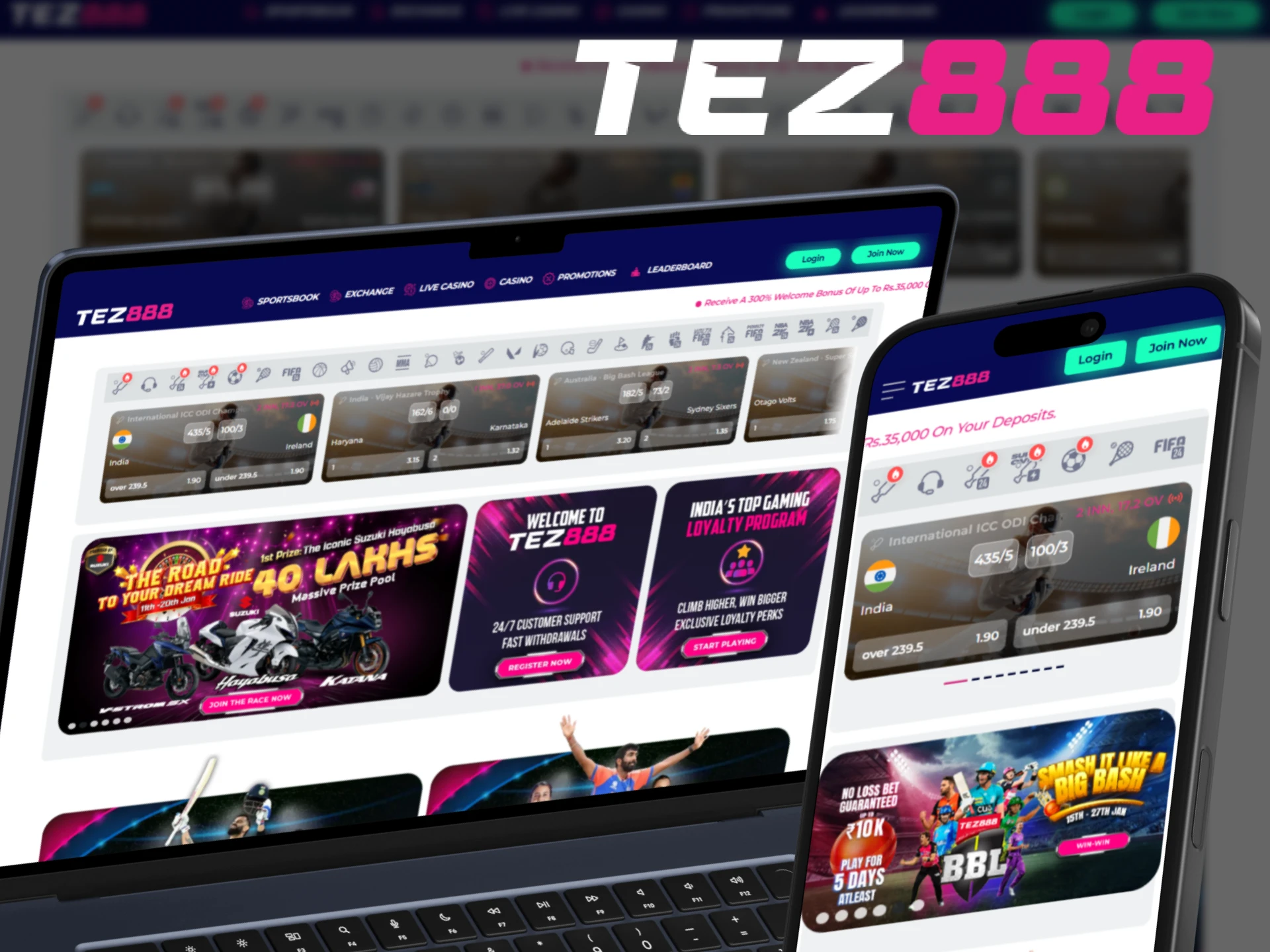 FairPlay suggests moving your sports bets and casino play over to Tez888.