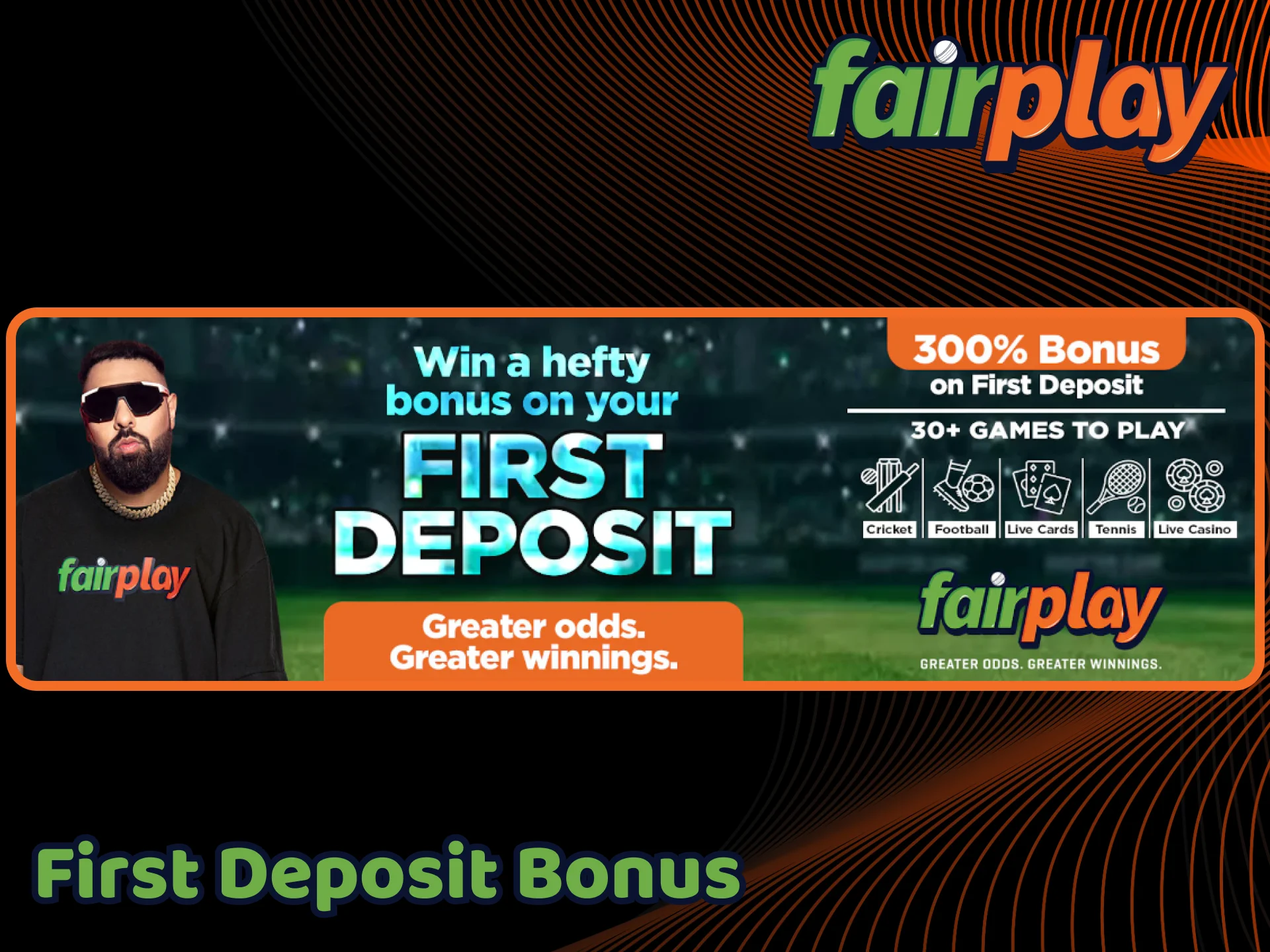 Fund your FairPlay account today to unlock your welcome rewards.
