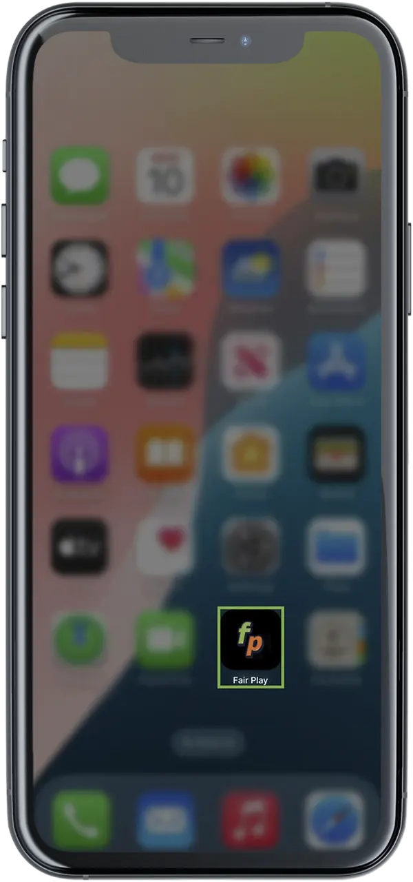 The installation process for the FairPlay app happens automatically.